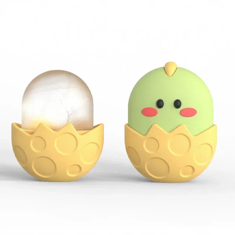 Massageador Facial Inovador - Com compartimento de gelo